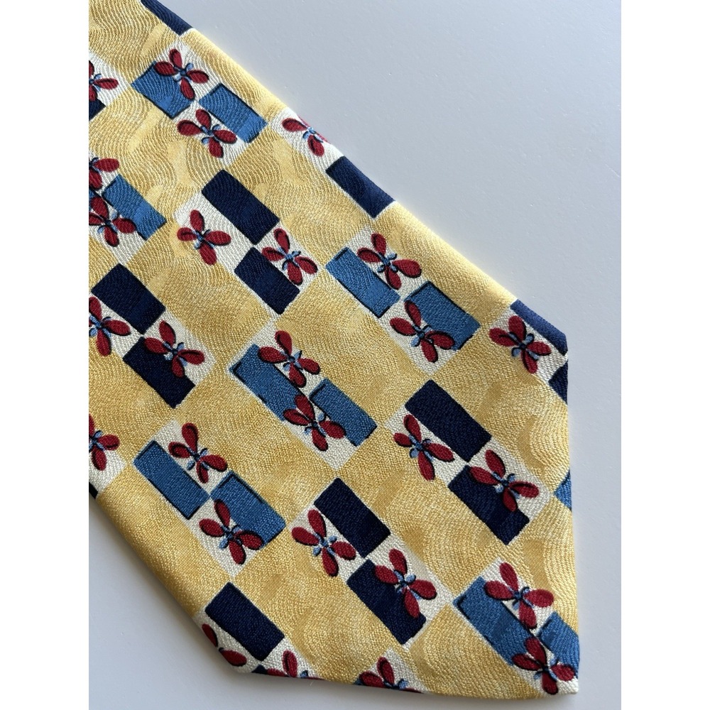JoS A Bank Mens Silk Necktie‎ Corporate Collection Geometric Tie NWT Made USA